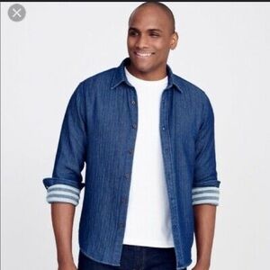 *SALE*‎ UNTUCKit Dessilani long-sleeve button-down shirt XXL